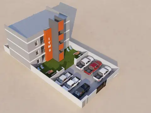 Departamento 3 ambientes con 2 baños