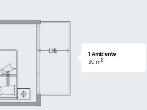 Departamento en Venta al Norte