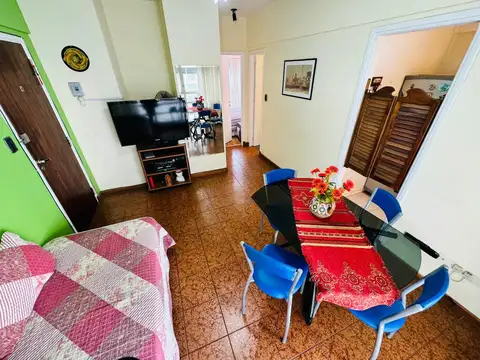 Departamento 2 ambientes con 1 baño