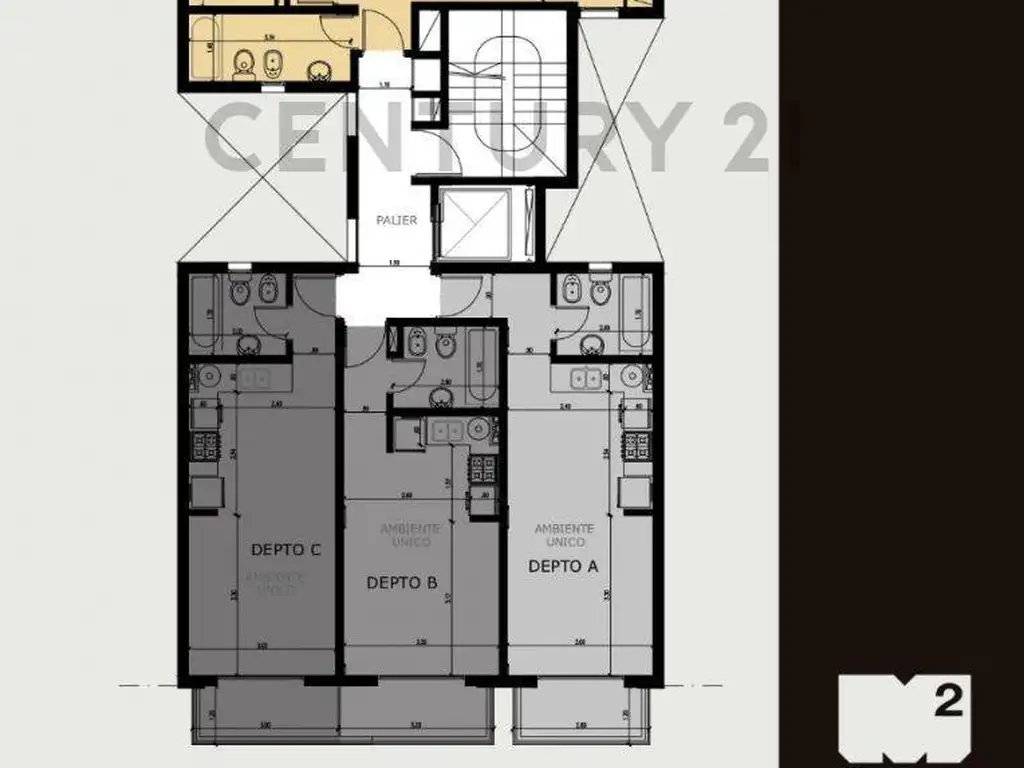 14 e/32 y 33 100, Piso 0