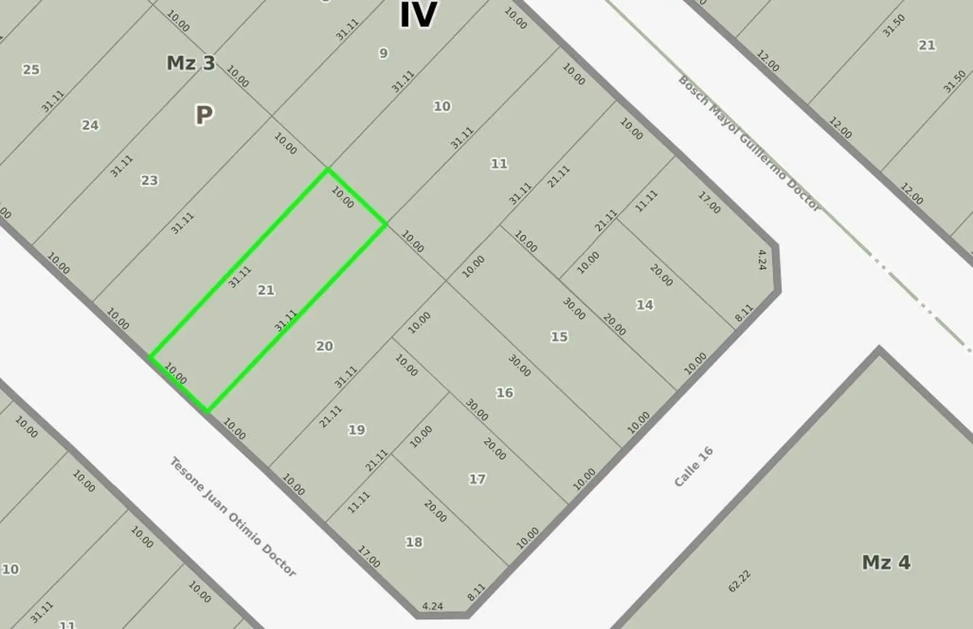 Terreno en venta de 311 m² a 8 cuadras del mar - Playa Serena