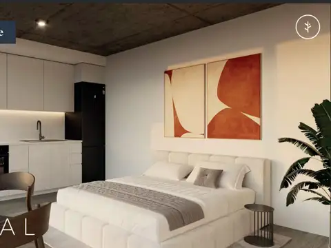 Departamento Monoambiente con 1 baño