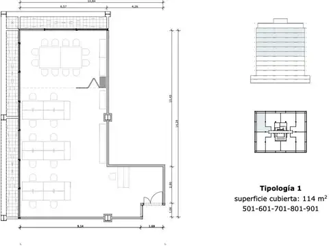 Oficina en Venta en Victoria, USD 347.008