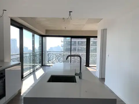 Departamento en Alquiler Quartier del Bajo 3 ambientes piso alto a estrenar 