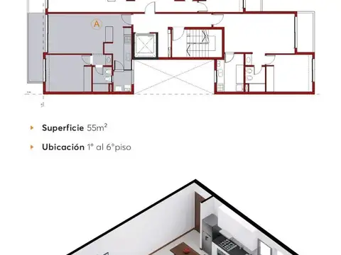 19 ENTRE 48 y 49 - DEPARTAMENTO A ESTRENAR  DE UN DORMITORIO ( ENTREGA EN AGOSTO 2025)