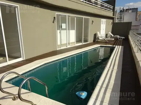 Amplio monoambiente en alquiler con placard y amenities en Palermo