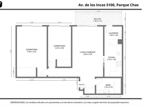 Departamento en Venta 16 años