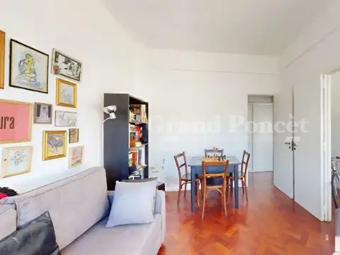 Departamento 2 ambientes con 1 baño