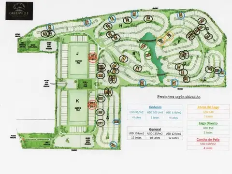 Terreno en Venta en Greenville Polo & Resort, USD 175.000