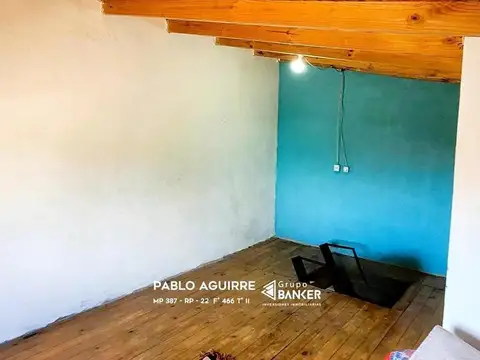 Casa 3 ambientes con 1 baño