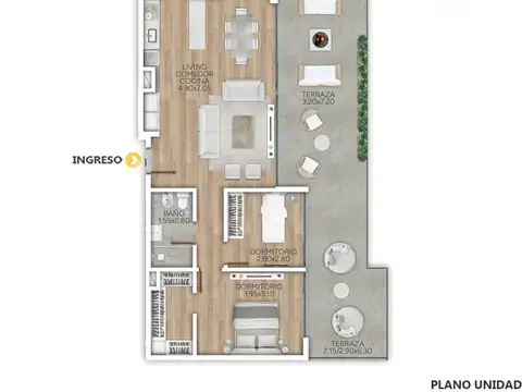 Departamento - Parque Miramar