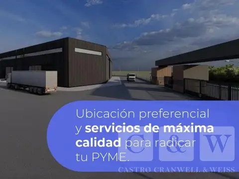 Galpón industrial logístico