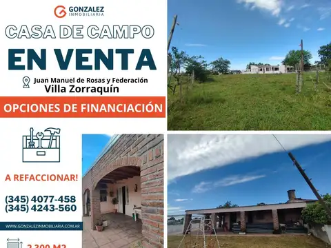 Casa antigua Villa Zorraquin
