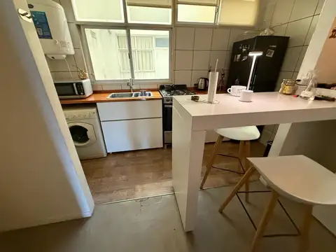 Departamento 2 ambientes con 1 baño