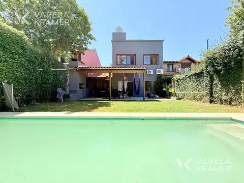 Casa en alquiler con jardin y pileta en lomas san isidro