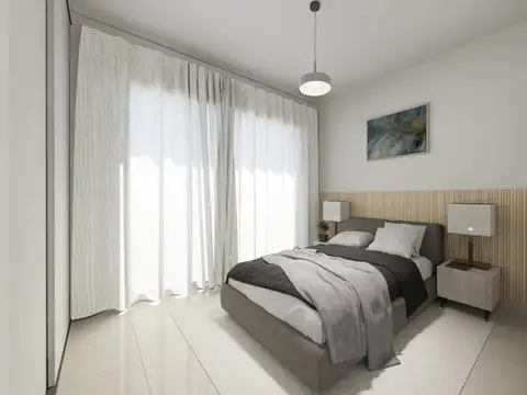 Departamento 2 ambientes con 1 baño