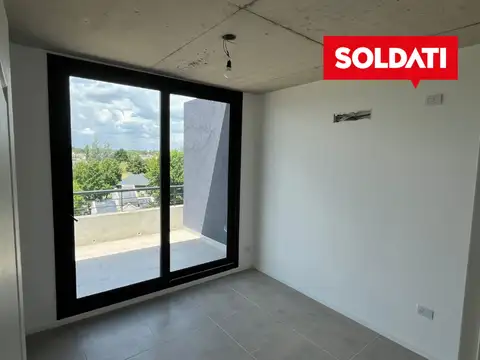 Departamento 2 ambientes con 1 baño