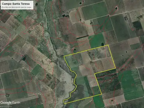 Se vende campo de 201 Has. en Sta. Teresa, Sta. Fe