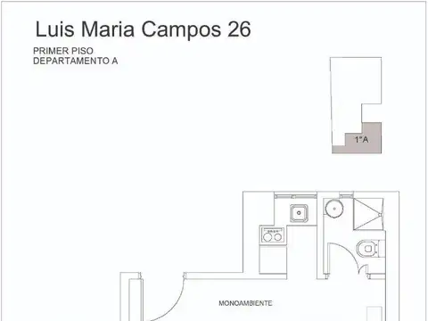 Departamento en el emprendimiento CALIX Palermo