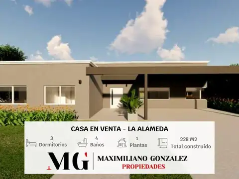 Proyecto casa venta La Alameda Esteban Echeverría