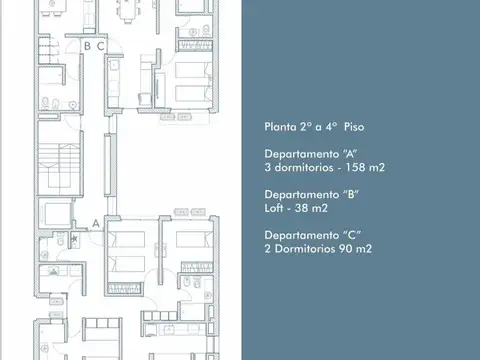 Departamento en Venta con 1 cocheras