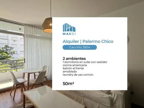 Excelente Dpto. en Alquiler temporal en Boulevard Cerviño