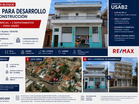 Terreno en Venta en Liniers, CABA