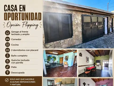 Casa en oportunidad opción Flipping