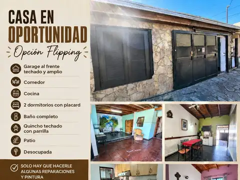 Casa en oportunidad opción Flipping