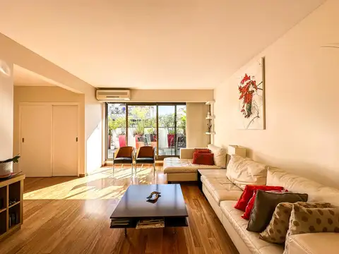 Departamento en venta cuatro ambientes, balcon terraza, parrilla, garage y baulera