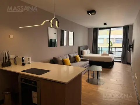 Monoambiente al frente-  Ideal Airbnb- Edificio Boutique diseñado por Arq Carlos Ott