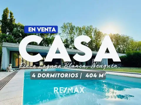 Casa 4 Dormitorios en B° Finca Laguna Blanca