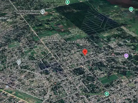 Terreno en Venta 10  mts Frente