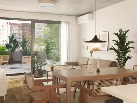 Departamento en Monoambiente en Cañitas