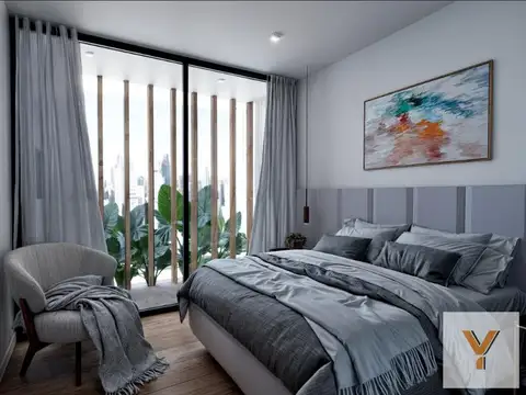 Departamento 2 ambientes con 1 baño