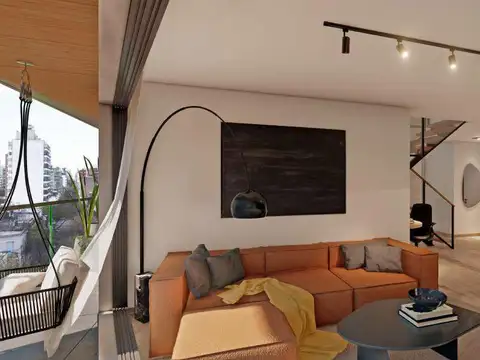 Departamento de 2 dormitorios con terraza en barrio Abasto, Rosario