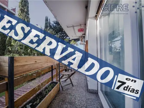 Departamento de 3 ambientes con balcón, dependencia y cochera cubierta!