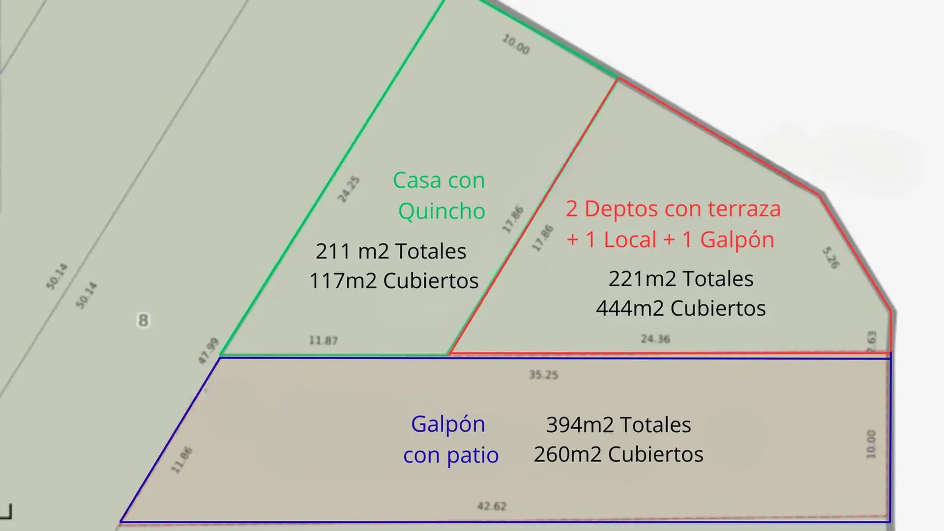 Venta terreno en esquina para desarrollo sobre Av. Libertad y Champagnat, 826m²
