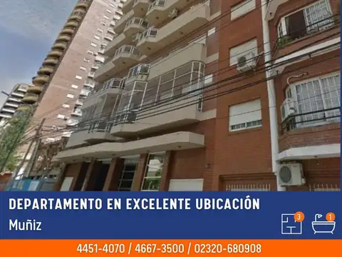 Departamento - Alquiler - Argentina, Muñiz - Paunero 1057
