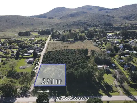 VENTA LOTE AV. DON BOSCO TANDIL FINANCIACION