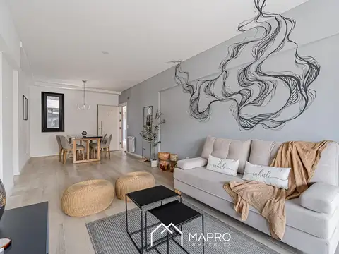 Moderno 3 ambientes con cochera y amenities en Caballito