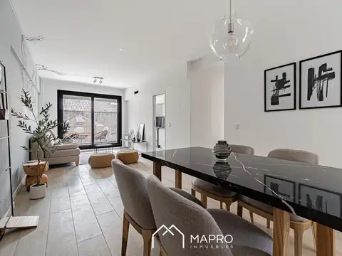 Moderno 3 ambientes con cochera y amenities en Caballito