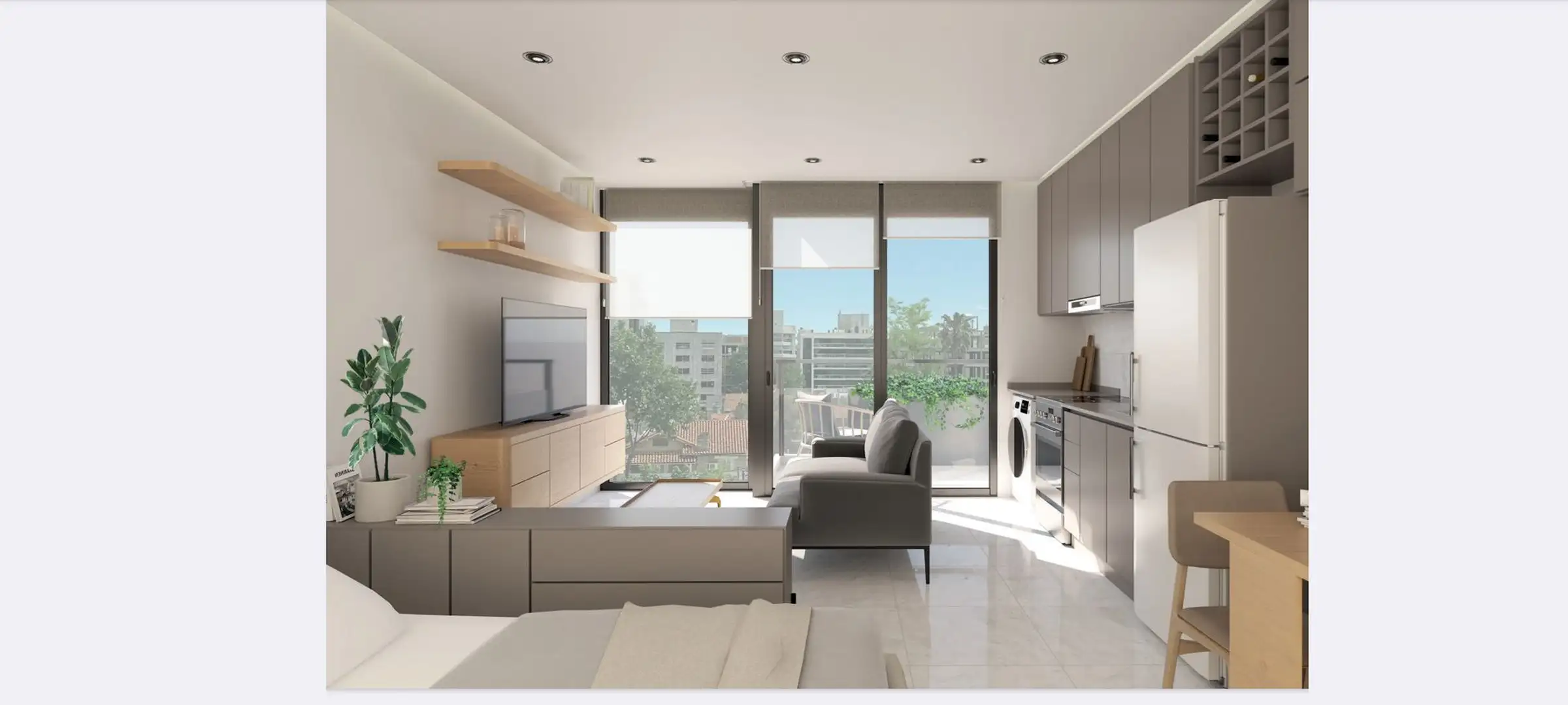 Departamento monoambiente a estrenar