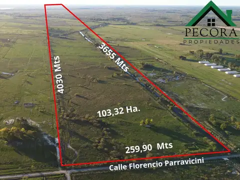 Campo 103,32 HA - Terreno - Escobar - Juan Mermoz y Florencio Parravicini