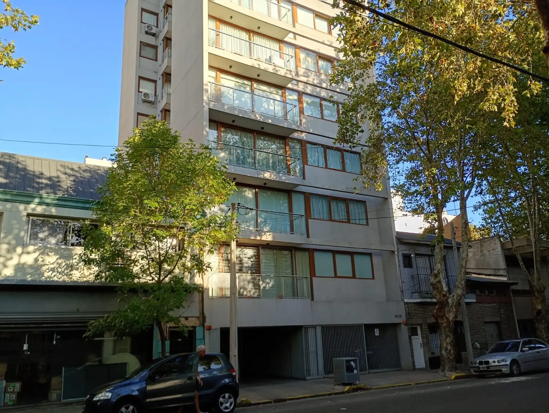 Depto 2 amb, 50m² amueblado con cochera — Plaza Mitre