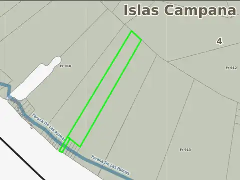Paraná de las Palmas al 0