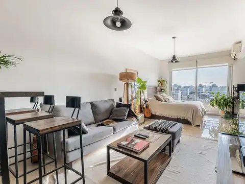 Monoambiente en venta-Chacarita-Vista abierta