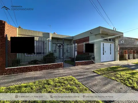 CASA - 4 AMBIENTES - SAN ANTONIO DE PADUA