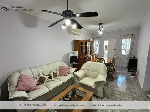 Casa en Venta con 1 cochera