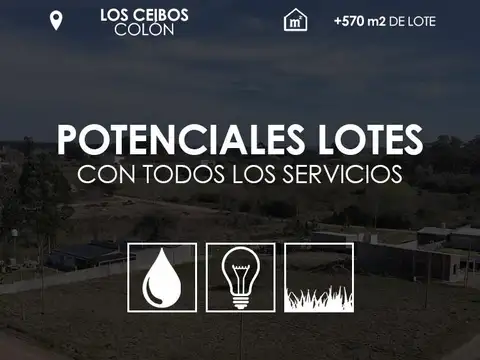 Terrenos en esquina en Colón